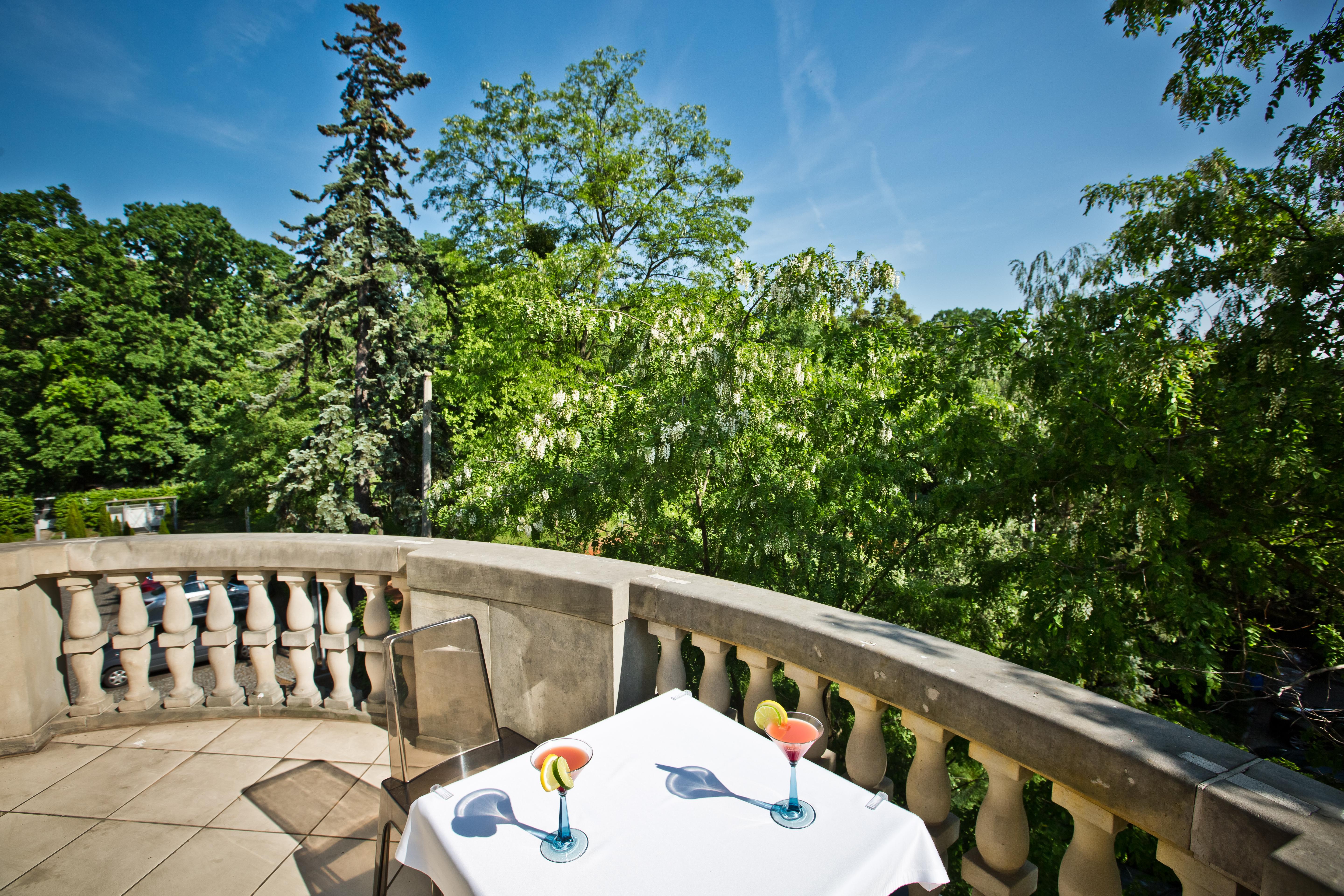 Platinum Palace Boutique Hotel & Spa Wrocław Kültér fotó The terrace